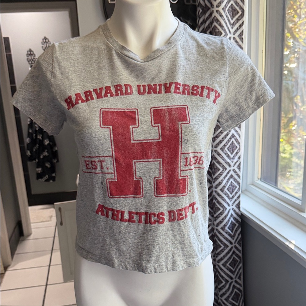 Gray Harvard University Athletics T-Shirt